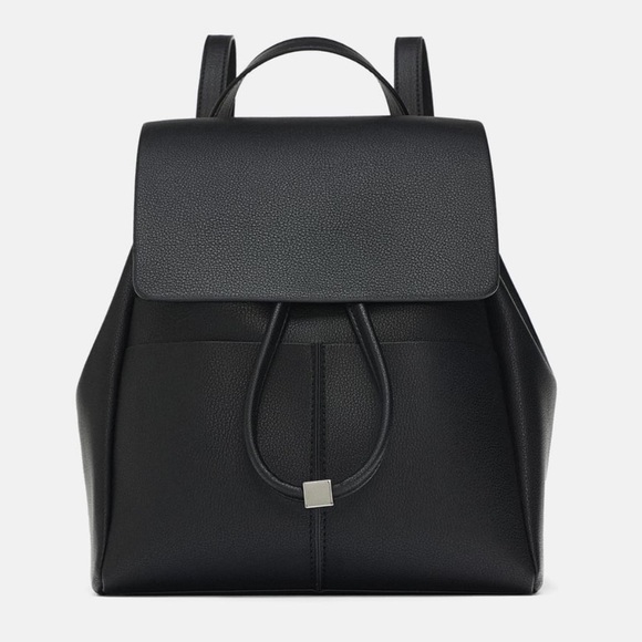Zara Handbags - Zara Black Backpack